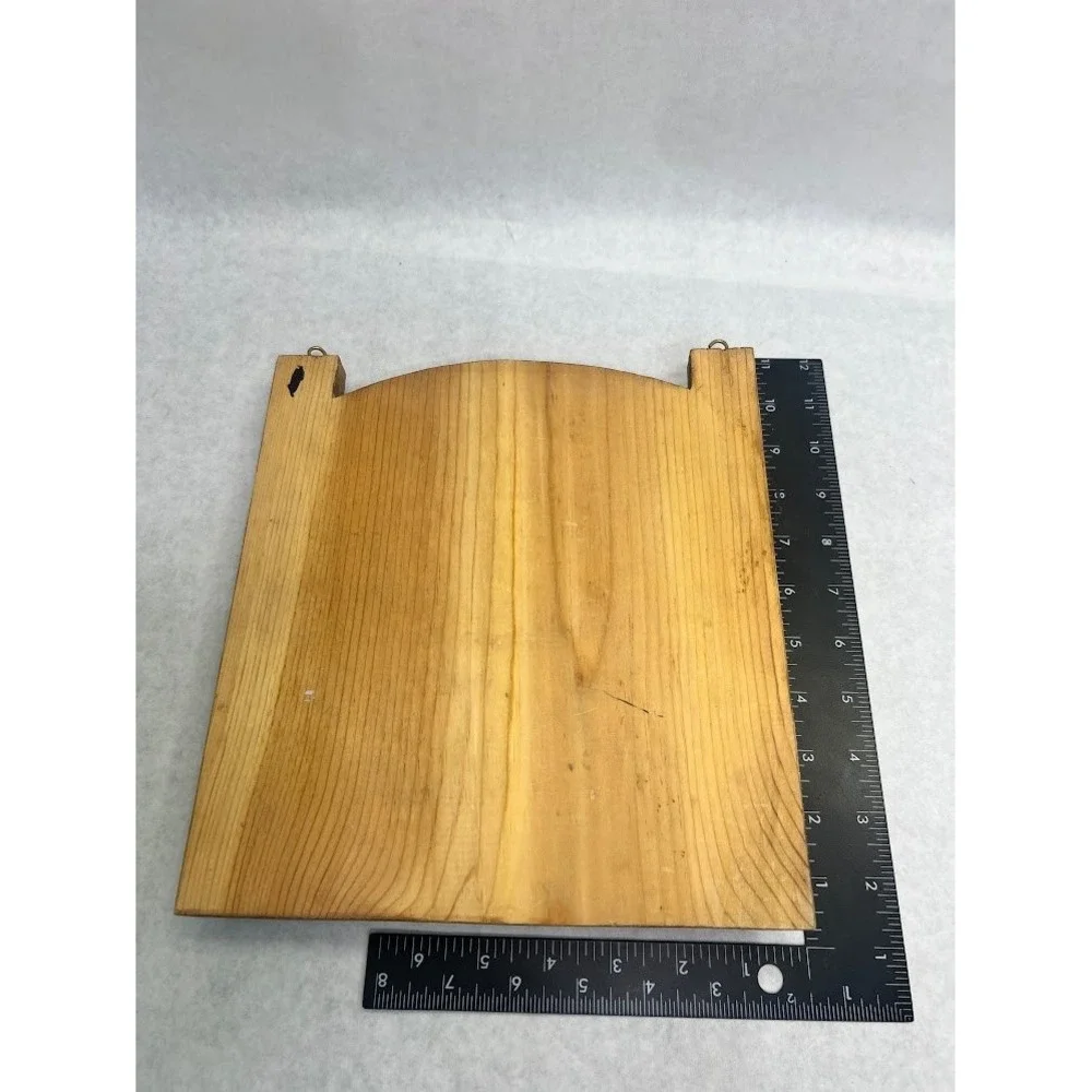 Handmade vintage wooden